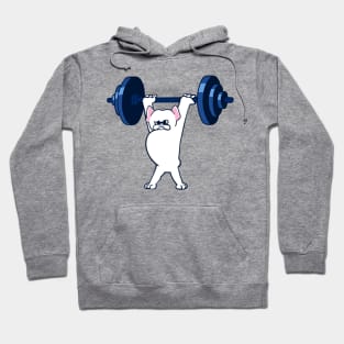 French Bulldog Power Lift Hoodie